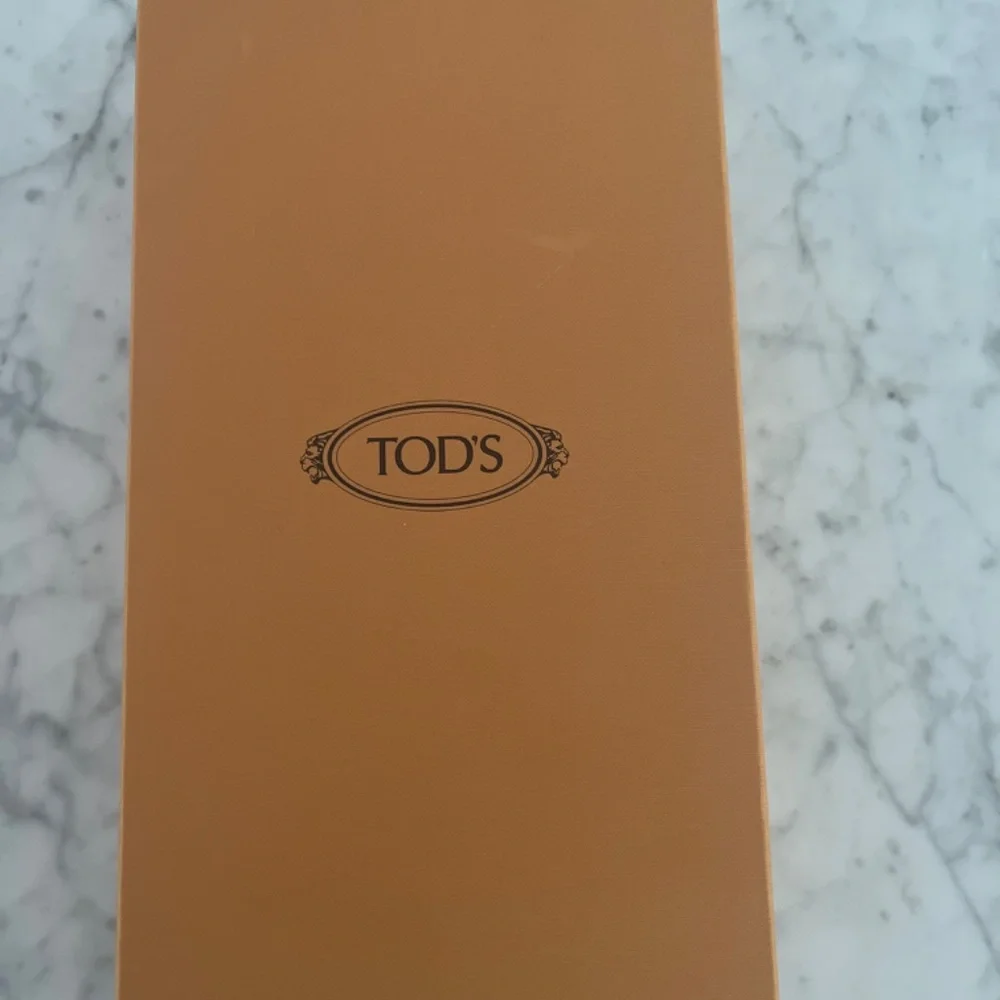 TODS blue studded ballerina flats - Picture 5 of 12